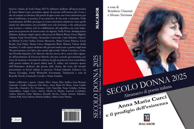 Alla poetessa Romana Anna Maria Curci è dedicato SECOLO DONNA 2025