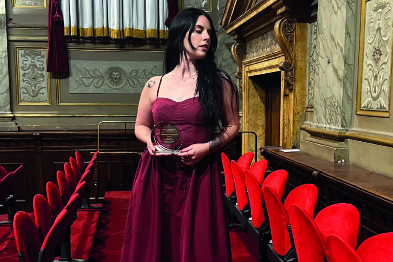 Federica Santuccio conquista il premio “Roma Arte, Cultura e Spettacolo”